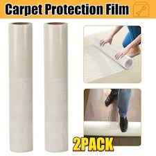 2pcs 100m carpet protector roll clear