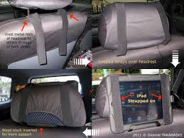 Diy Ipad Car Headrest Holder Headrest