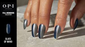 color block gel nails you