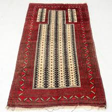 baluch afghan prayer rug c1930 5 3 x 3