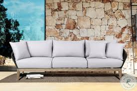 Grey Cushion Outdoor Sofa