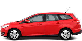 ford focus 2016 2018 dimensions side view