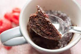 microwave eggless chocolate mug cake