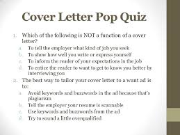 Resume And Cover Letter Workshop