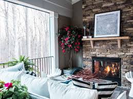 how to clean a stone fireplace diy