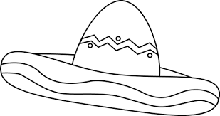 Awesome mexican sombrero for mexican fiesta coloring page to color, print and download for free along with bunch of favorite mexican fiesta coloring page for kids. Pin On Painting Templates Western