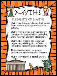 Myths Anchor Chart And Interactive Notebook Pages Anchor