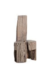 tree trunk chair 5 couleur locale