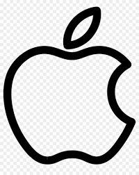 Pick a template and customize it to download your logo in seconds. Apple Bitten Outlined Logo Comments Apple Logo Outline Vector Free Transparent Png Clipart Images Download