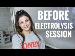 my electrolysis session