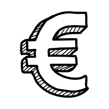 Este signo muestra la moneda euro. 3d Signo Euro Dibujado A Mano Descargar Png Svg Transparente
