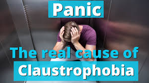 panic the real cause of claustrophobia