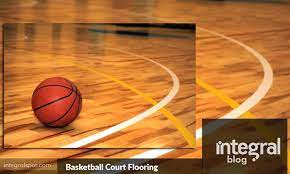 what are basketball court flooring made of