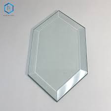 Hexagonal Bevelled Edge Tempered Glass