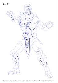Now go in and tighten your drawing. Learn How To Draw Scorpion From Mortal Kombat Mortal Kombat Step By Step Drawing Tutorials