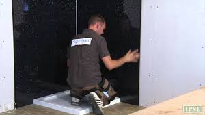 shower wall panels how to install
