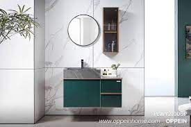 glossy modern custom bathroom vanities