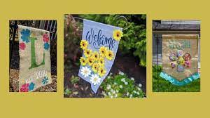 How To Make A Garden Flag Diy Step By