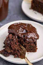 Easy Healthy Chocolate Zucchini Cake gambar png