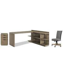 ( 4.2) out of 5 stars. Furniture Ridgeway Home Office Furniture 4 Pc Set Return Desk Peninsula Usb Outlet Bookcase Upholstered Desk Chair Mobile File Cabinet Reviews Furniture Macy S