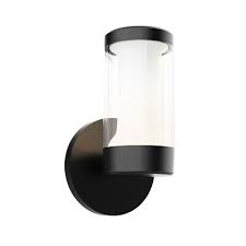led outdoor wall sconce black