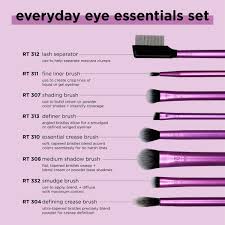 real techniques everyday eye essentials