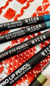 wycon wonderproof eye pencil swatches