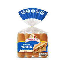 arnold country white hot dog rolls 8