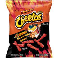 Cheetos Crunchy XXTRA Flamin' HotCheese Flavored Snack Chips, 8.5 oz Bag -  Walmart.com