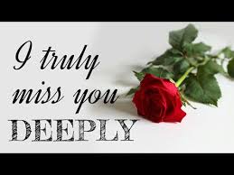 i miss you message to my love i truly