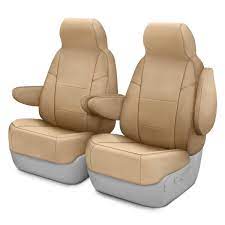 1st Row Beige Custom Seat Covers