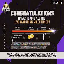 Garena free fire also is known as free fire battlegrounds or naturally free fire. Free Fire Continental Series Ffcs 2020 Asia Grand Finals Rewards Get Free Emotes Characters And Level Up Cards