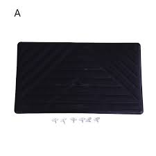 car floor mat foot heel scuff plate non