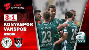 Konyaspor 3 - 1 Vanspor MAÇ ÖZETİ (Ziraat Türkiye Kupası 4. Maçı)  02.12.2021 - YouTube