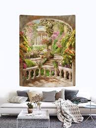 Lcozx Garden Tapestry Wall Hanging