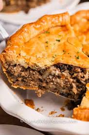 tourtiere meat pie spend with pennies