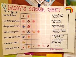 Cheeky Dad Shares His Sticker Chart Where He Gets Awesome