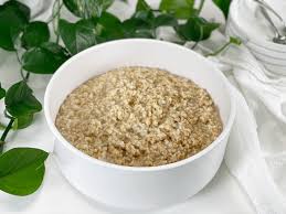 whole oat groat porridge breakfast