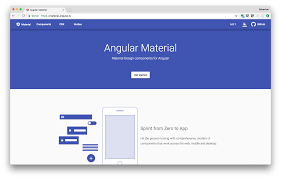 Angular Material And Angular 6 Material Design For Angular