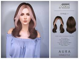 sims resource aura style 1 hairstyle