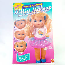 lil miss makeup doll triple change