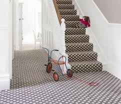 quirky spotty grey patterned carpet