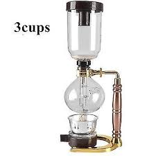 Tea Siphon Pot Vacuum Coffeemaker Glass