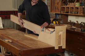 tenon on a long board with a router jig