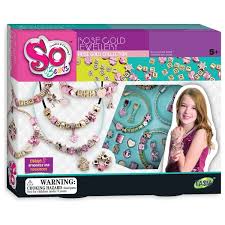 so beads rose gold set smyths