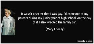 It wasn&#39;t a secret that I was gay. I&#39;d come out to my parents ... via Relatably.com