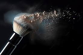 highquality makeup brush splashing talc