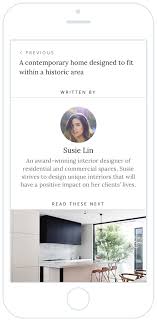 interior design news feed case study