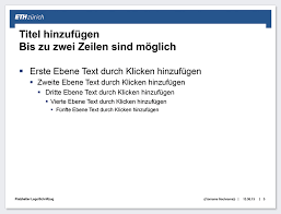 Presentation Services Resources Eth Zurich