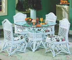 indoor rattan and wicker dining sets